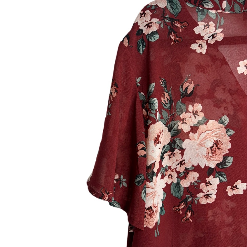 Torrid Lexie Floral Babydoll Tunic size 3 - Picture 7 of 12